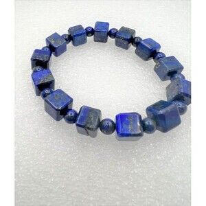 Beautiful Lapis Beaded Bracelet